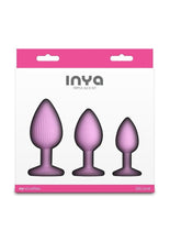 Load image into Gallery viewer, Inya Triple Ace Kit Silicone Lube Channel Anal Plugs
