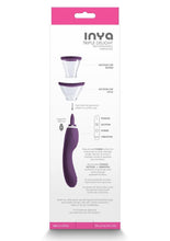 Load image into Gallery viewer, Inya Triple Delight Rechargeable Silicone Vibrator
