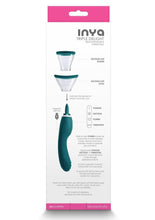 Load image into Gallery viewer, Inya Triple Delight Rechargeable Silicone Vibrator
