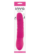 Load image into Gallery viewer, Inya Twister Silicone Rechargeable Vibrator - Pink
