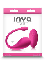 Load image into Gallery viewer, Inya Venus Rechargeable Silicone Vibrator with Remote Control - Pink
