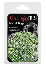 Load image into Gallery viewer, Island Rings Cock Rings - Clear - 3 Piece Set
