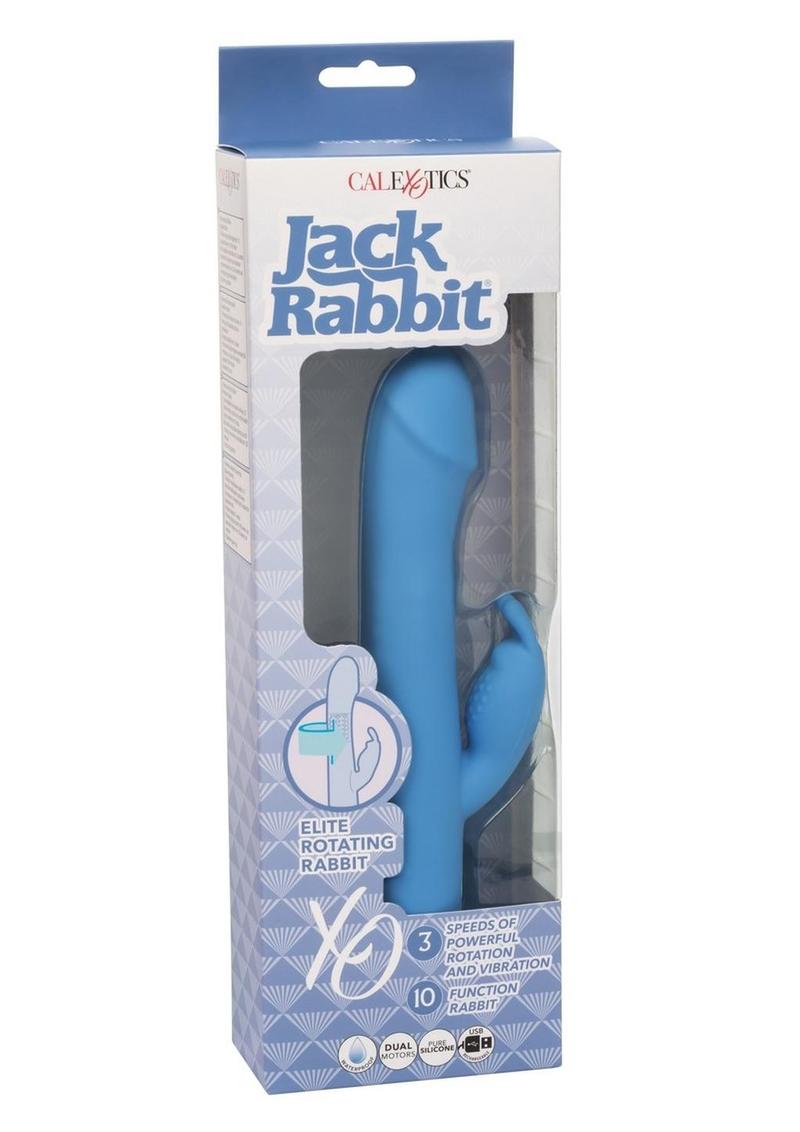 Jack Rabbit Elite Rotating Rabbit Silicone Rechargeable Vibrator ...