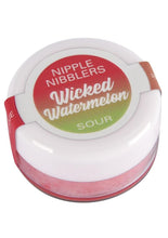 Load image into Gallery viewer, Jelique Nipple Nibblers Sour Tingle Balm Wicked Watermelon 3 Gm. 1 Pc.
