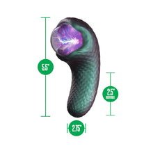 Load image into Gallery viewer, Temptasia Enchanted Serpent Rechargeable Silicone Dual Vibrator
