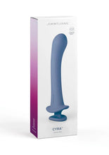 Load image into Gallery viewer, Jimmyjane Cyra Silicone Dildo - Blue
