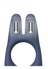 Load image into Gallery viewer, Jimmyjane Deimos Rechargeable Silicone Dual Vibe Cock Ring
