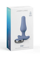 Load image into Gallery viewer, Jimmyjane Dia Rechargeable Silicone Anal Plug - Blue
