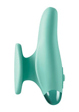 Load image into Gallery viewer, Jimmyjane Form 2 Gripp Rechargeable Silicone Stimulating Vibrator - Teal
