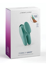 Load image into Gallery viewer, Jimmyjane Form 2 Gripp Rechargeable Silicone Stimulating Vibrator - Teal
