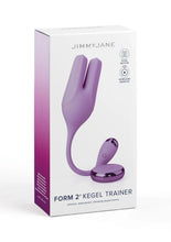 Load image into Gallery viewer, Jimmyjane Form 2 Kegel Rechargeable Silicone Stimulator with Remote - Purple
