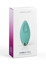 Load image into Gallery viewer, Jimmyjane Form 3 Pro Rechargeable Clitoral Stimulator - Metal/Teal
