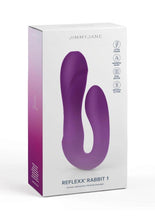 Load image into Gallery viewer, Jimmyjane Reflexx Rabbit 1 Rechargeable Silicone Vibrator - Purple

