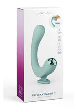 Load image into Gallery viewer, Jimmyjane Reflexx Rabbit 2 Rechargeable Silicone Vibrator - Teal
