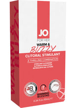 Load image into Gallery viewer, JO Warm and Buzzy Water Based Warming Clitoral Stimulant Cream - .34oz
