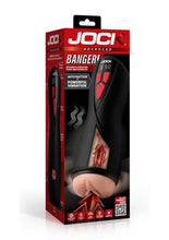 Load image into Gallery viewer, Jock Banger Sucking and Vibrating Pussy Rechargeable Masturbator - Vanilla

