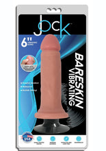 Load image into Gallery viewer, Jock Bareskin Realistic Vibrating Dong - Vanilla - 6in
