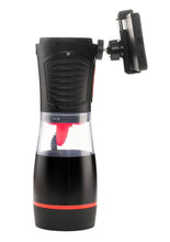 Load image into Gallery viewer, Jock Blow Job Sucking Licking and Vibrating Rechargeable Masturbator - Black/Red

