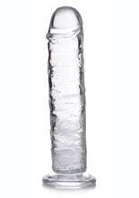 Load image into Gallery viewer, Jock C-Thru Slim Realistic Dong - Clear - 8in
