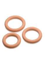 Load image into Gallery viewer, Jock Discrete Silicone Cock Ring - Caramel - Set
