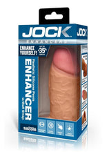 Load image into Gallery viewer, Jock Enhancers Silicone Penis Extension Sleeve - Caramel
