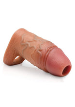 Load image into Gallery viewer, Jock Enhancers Silicone Penis Extension Sleeve - Caramel
