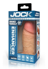 Load image into Gallery viewer, Jock Enhancers Silicone Penis Extension Sleeve - Light
