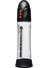 Load image into Gallery viewer, Jock Power Up Automatic Waterproof Rechargeable Penis Pump - Black
