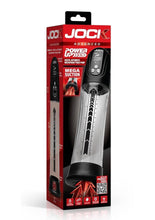 Load image into Gallery viewer, Jock Power Up Digital Automatic Waterproof Rechargeable Penis Pump - Black
