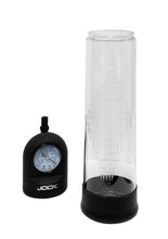 Load image into Gallery viewer, Jock Pump Up Gauge Penis Pump with Bulb
