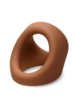 Load image into Gallery viewer, Jock Silicone Cock and Ball Ring - Caramel
