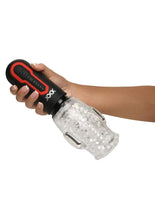 Load image into Gallery viewer, Jock Spinning and Thrusting Rechargeable Masturbator with 2 Bullets
