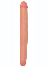 Load image into Gallery viewer, Jock Tapered Double Dildo - Vanilla - 18in
