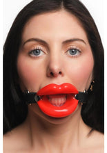 Load image into Gallery viewer, Juicy Lips Silicone Open Mouth Gag
