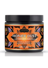 Load image into Gallery viewer, Kama Sutra Honey Dust Kissable Body Powder Tropical Mango - 6oz
