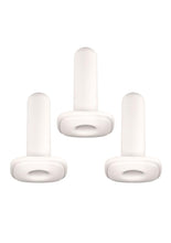 Load image into Gallery viewer, Kiiroo Onyx+ Replacement Sleeve - White - Tight Fit - 3 Per Pack
