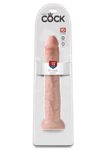 Load image into Gallery viewer, King Cock Dildo - Vanilla - 13in
