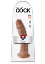 Load image into Gallery viewer, King Cock Dildo - Caramel/Tan - 9in
