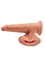 Load image into Gallery viewer, King Cock Plus Triple Density Dildo with Swinging Balls
