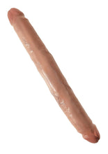 Load image into Gallery viewer, King Cock Slim Double Dildo - Caramel/Tan - 12in
