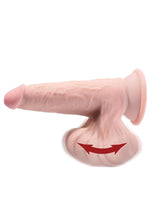 Load image into Gallery viewer, King Cock Triple Density Cock with Swinging Balls - Vanilla - 9in
