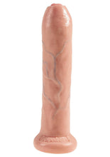 Load image into Gallery viewer, King Cock Uncut Cock Dildo - Vanilla - 7in

