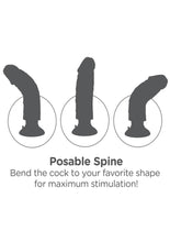 Load image into Gallery viewer, King Cock Vibrating Dildo
