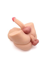 Load image into Gallery viewer, Kiotos Masturbator Penis In Ass and Dildo - Vanilla
