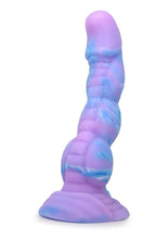 Load image into Gallery viewer, Kiotos Monstar Cox Twilight Silicone Cock with Suction Cup - Blue/Lavender/Purple
