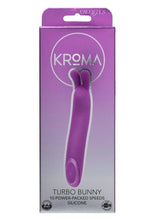 Load image into Gallery viewer, Kroma Turbo Rechargeable Silicone Bunny - Purple
