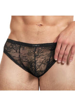 Load image into Gallery viewer, Lace King Lace Bikini - Black - Medium/Small
