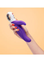 Load image into Gallery viewer, Lady Bi Silicone Vibrator with Clitoral Stimulator
