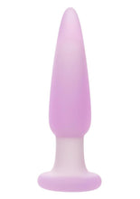 Load image into Gallery viewer, Lavender Haze Slender Probe Silicone Rechargeable Anal Plug - Purple/White
