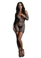 Load image into Gallery viewer, Le Desir Duo Net Sleeved Mini Dress
